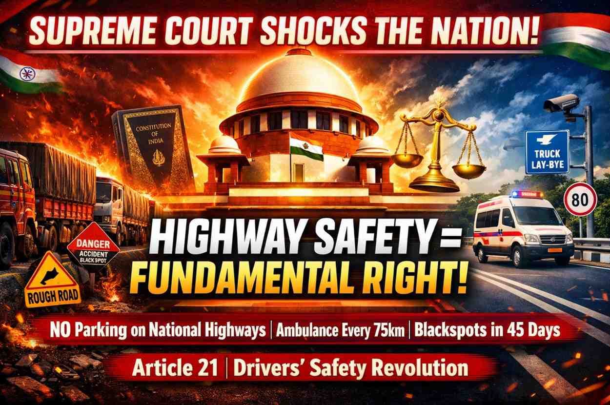 Supreme Court Right to Safe Road Travel is a Part of Right to Life