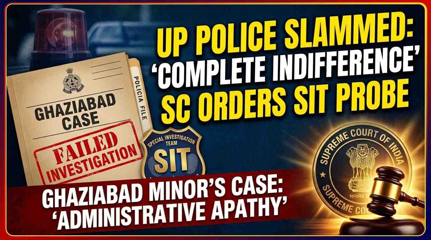 Supreme Court Orders SIT Probe in Ghaziabad Child Rape-Murder