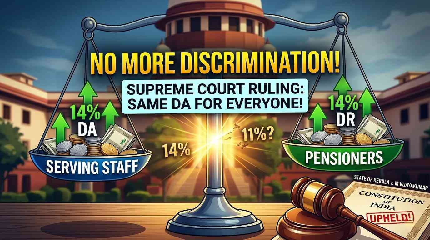Equal DA And DR For Employees, Pensioners: SC Ruling