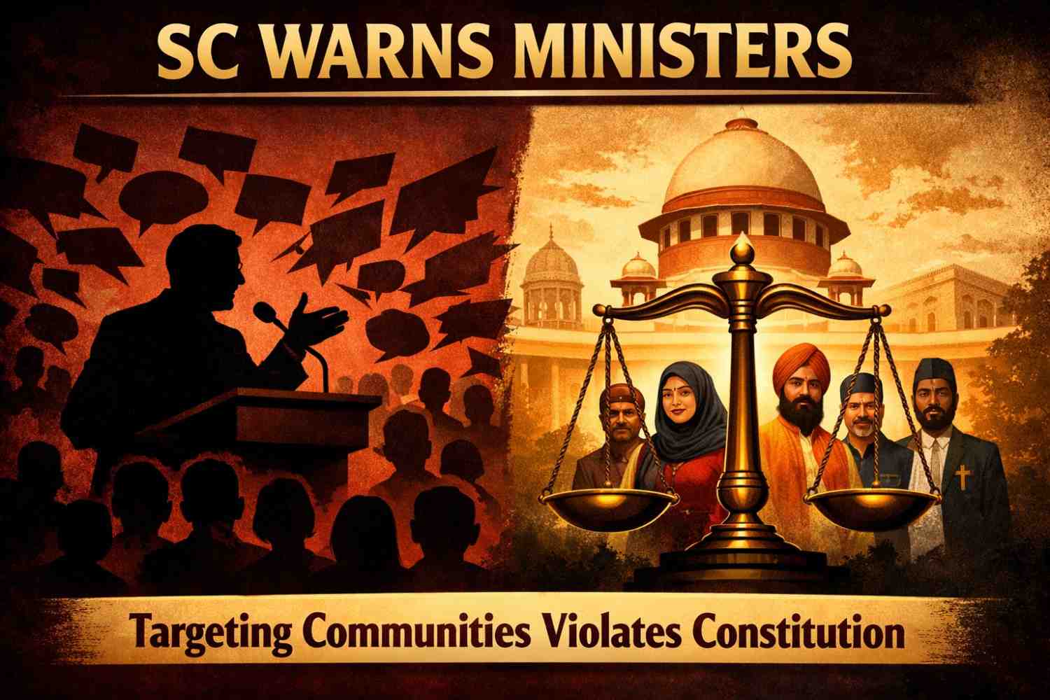 Supreme Court Warns Ministers: Targeting Communities in Speech or Art Violates Constitution