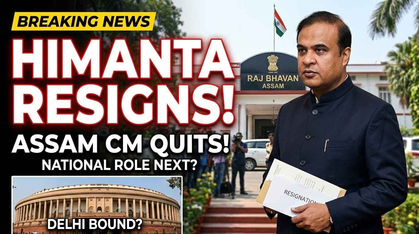 Himanta Biswa Sarma Resigns as Assam CM: End of an Era?