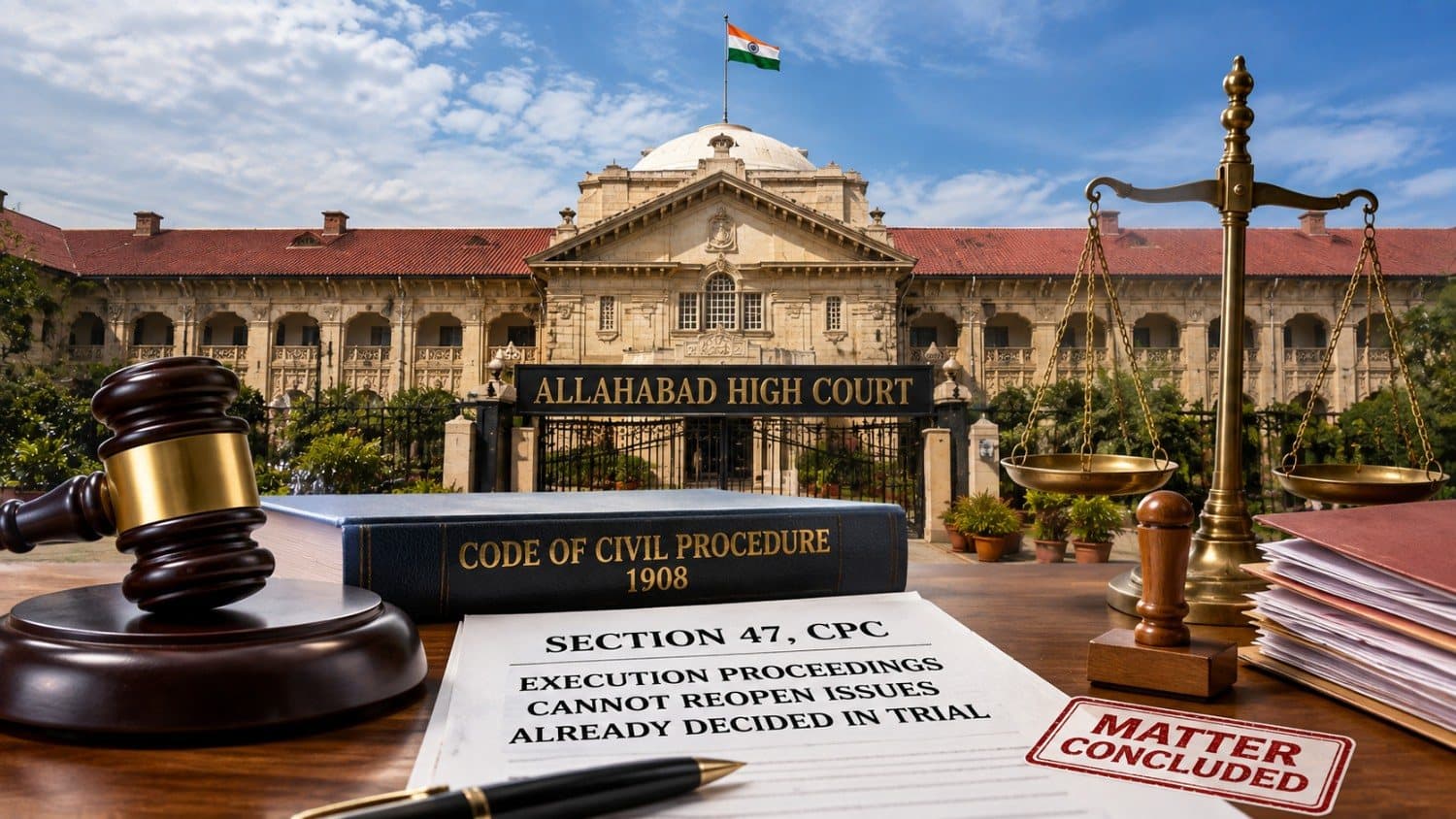 Execution Proceedings Cannot Reopen Trial Issues: Allahabad High Court