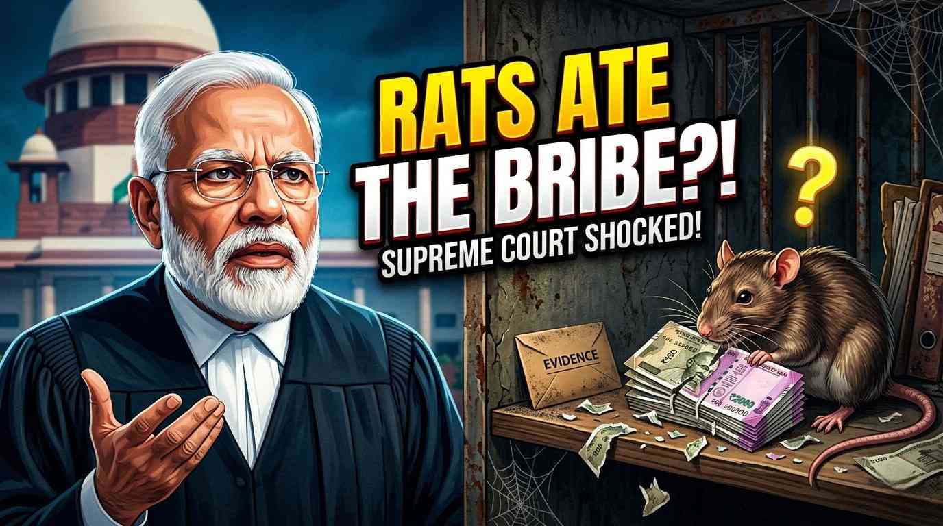 SC Surprised as Bihar Police Claim Rats Ate Bribe Money Evidence