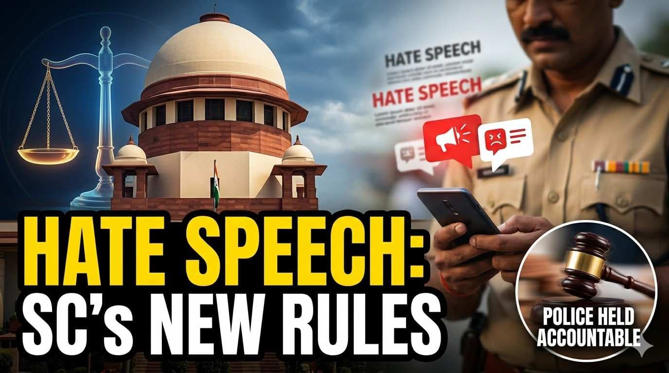 SC Hate Speech Ruling: No Contempt if Complaint Not Made to Police