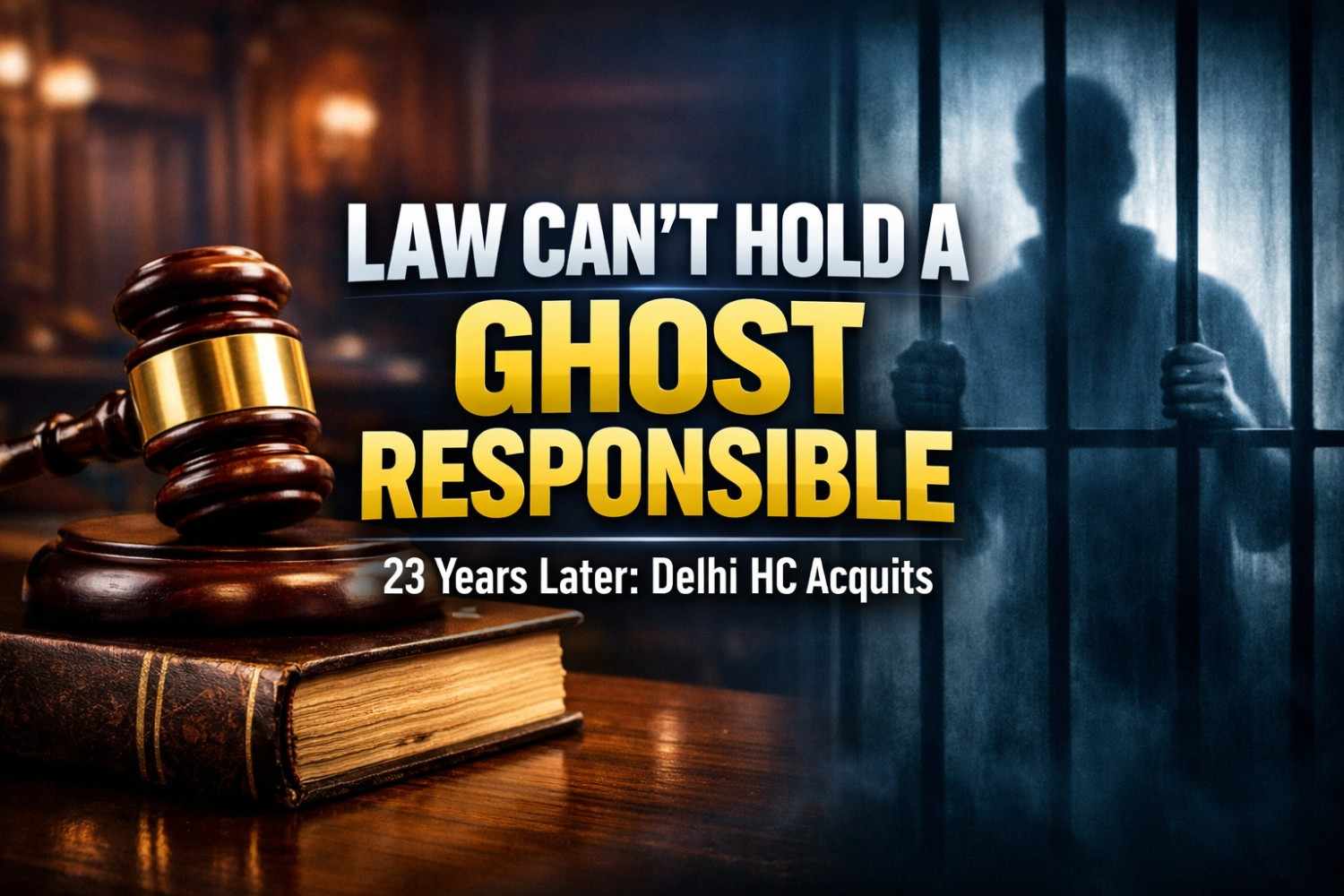 ‘Law Can’t Hold A Ghost Responsible’: Delhi High Court Acquits Robbery Convict After 23 Years Over Identification Ambiguity
