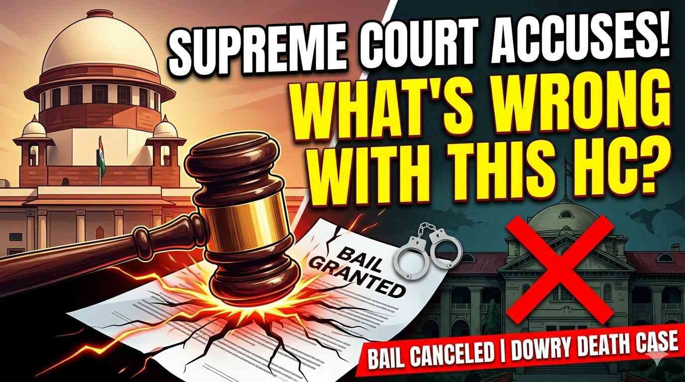"What’s Wrong With Allahabad High Court?": Supreme Court Cancels Bail in Dowry Death Case