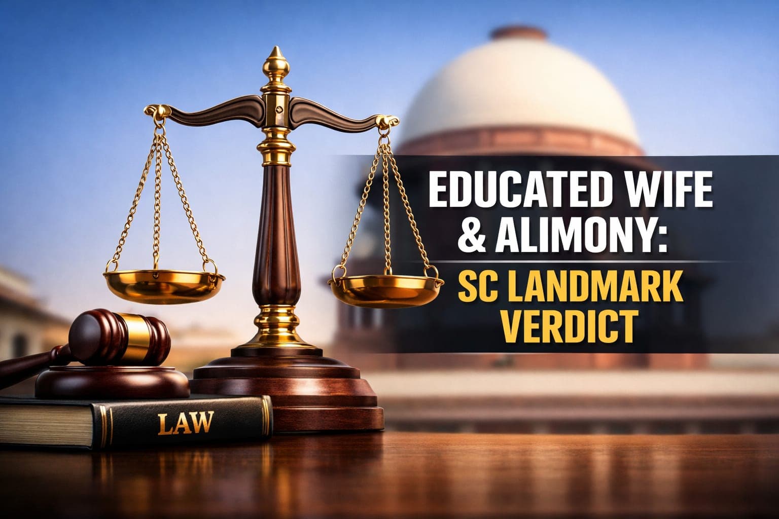 Education Or Parental Support No Bar To Alimony: Supreme Court Enhances Maintenance For Wife To Rs 30,000 Per Month