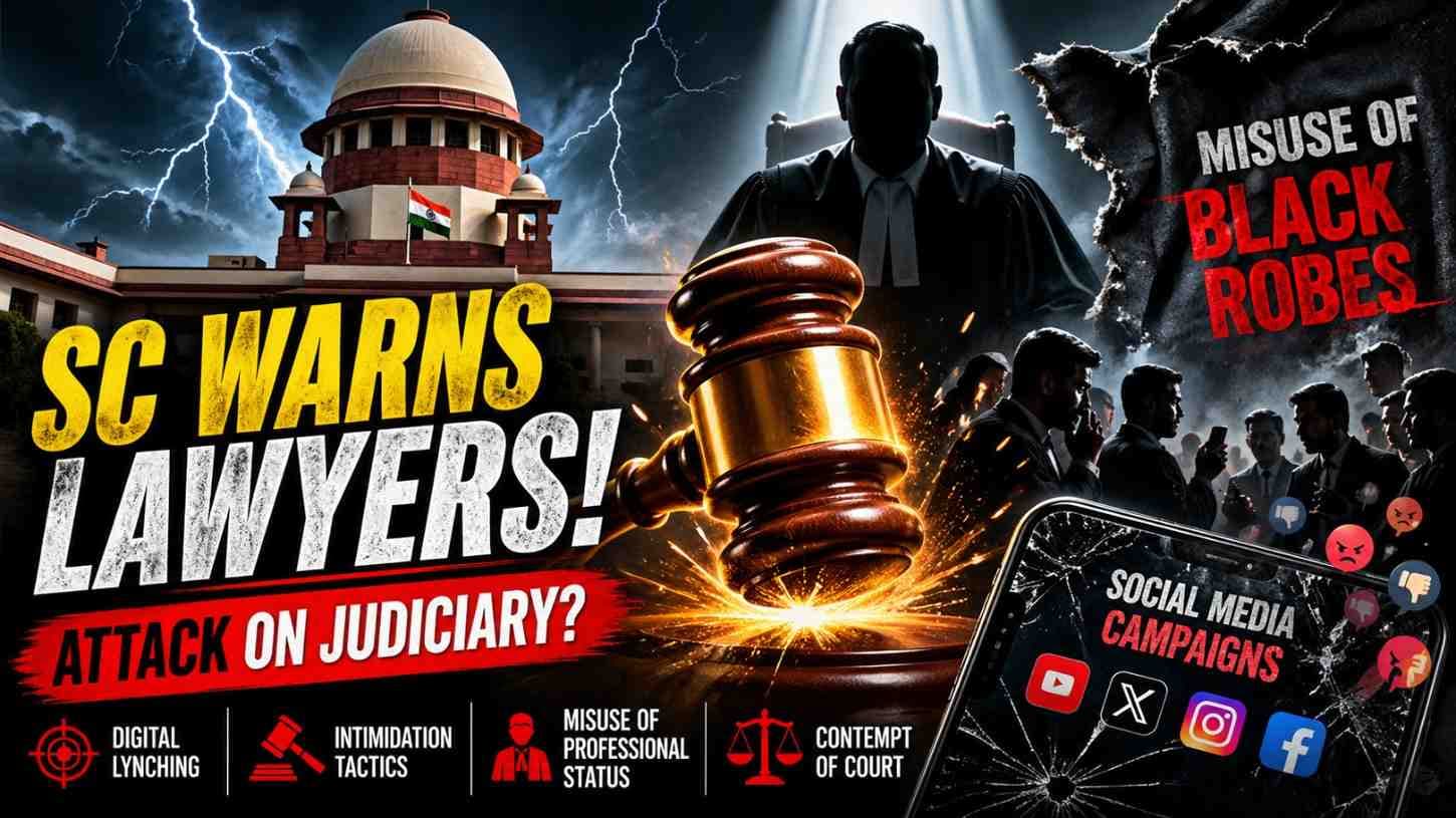 SC Slams Lawyers for "Obnoxious" Social Media Campaign Against Judge