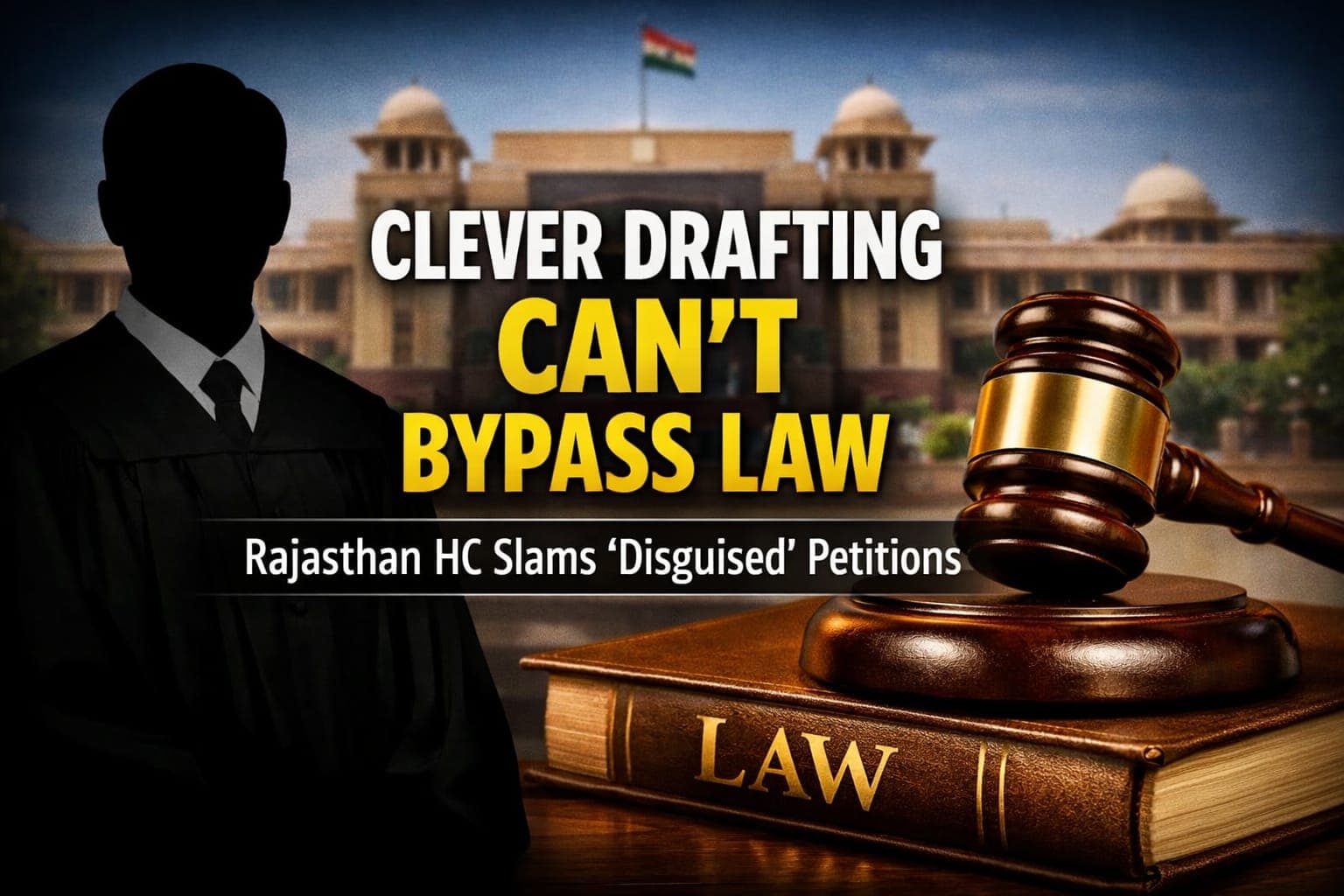Substance Over Form: Rajasthan High Court Rules That ‘Clever Drafting’ Cannot Bypass Bar on Second Revision Petitions