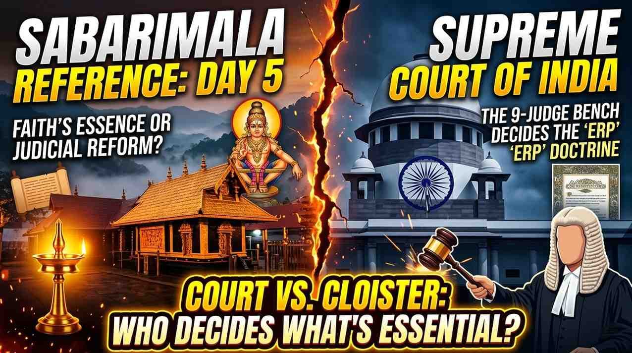 Sabarimala Day 5: SC Debates Essential Religious Practices