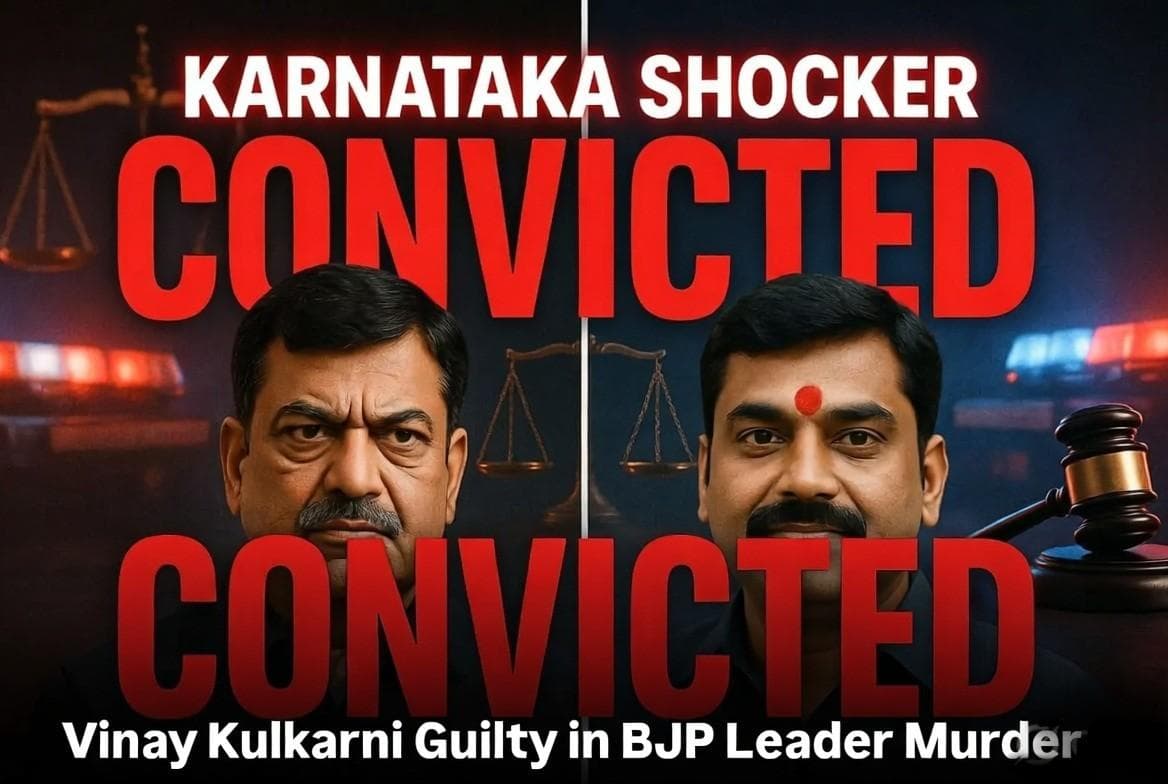 Congress MLA Vinay Kulkarni Convicted in Yogesh Gowda Murder Case