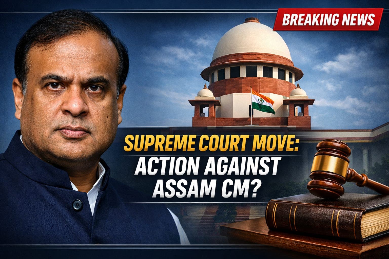 Supreme Court Move: Communist Parties Seek Action Against Assam CM Himanta Biswa Sarma Over Alleged Hate Speech