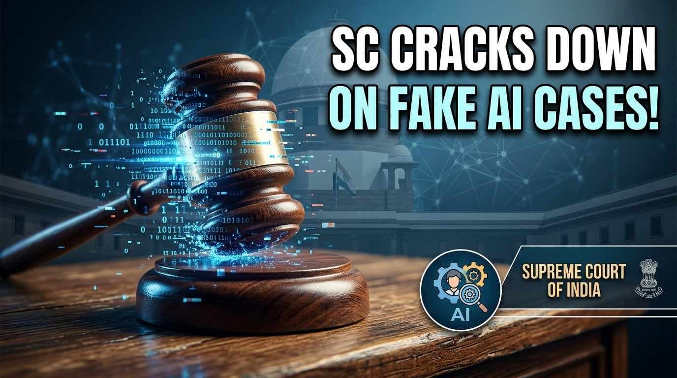 SC Sounds Alarm on AI-Generated Fake Judgments | Urges BCI Action