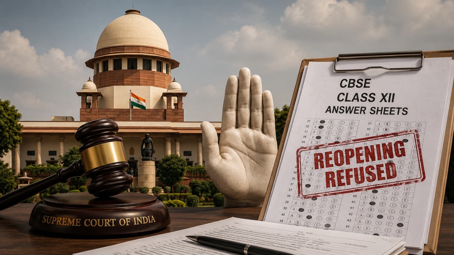 Supreme Court Refuses to Direct CBSE to Reopen On-Screen Verification Portal for Class XII Answer Sheets