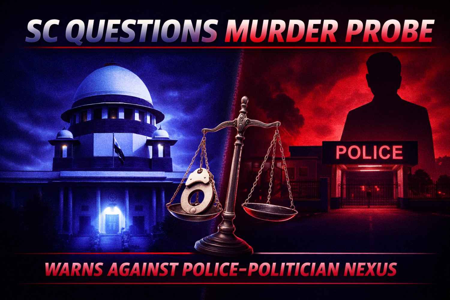 SC Slams Andhra Police Over “Politician Nexus”, Questions Lax Probe Against YSRCP MLC