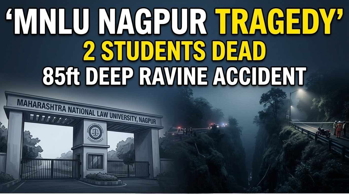 Two Mnlu Nagpur Students Die in Tragic Motorcycle Accident Near