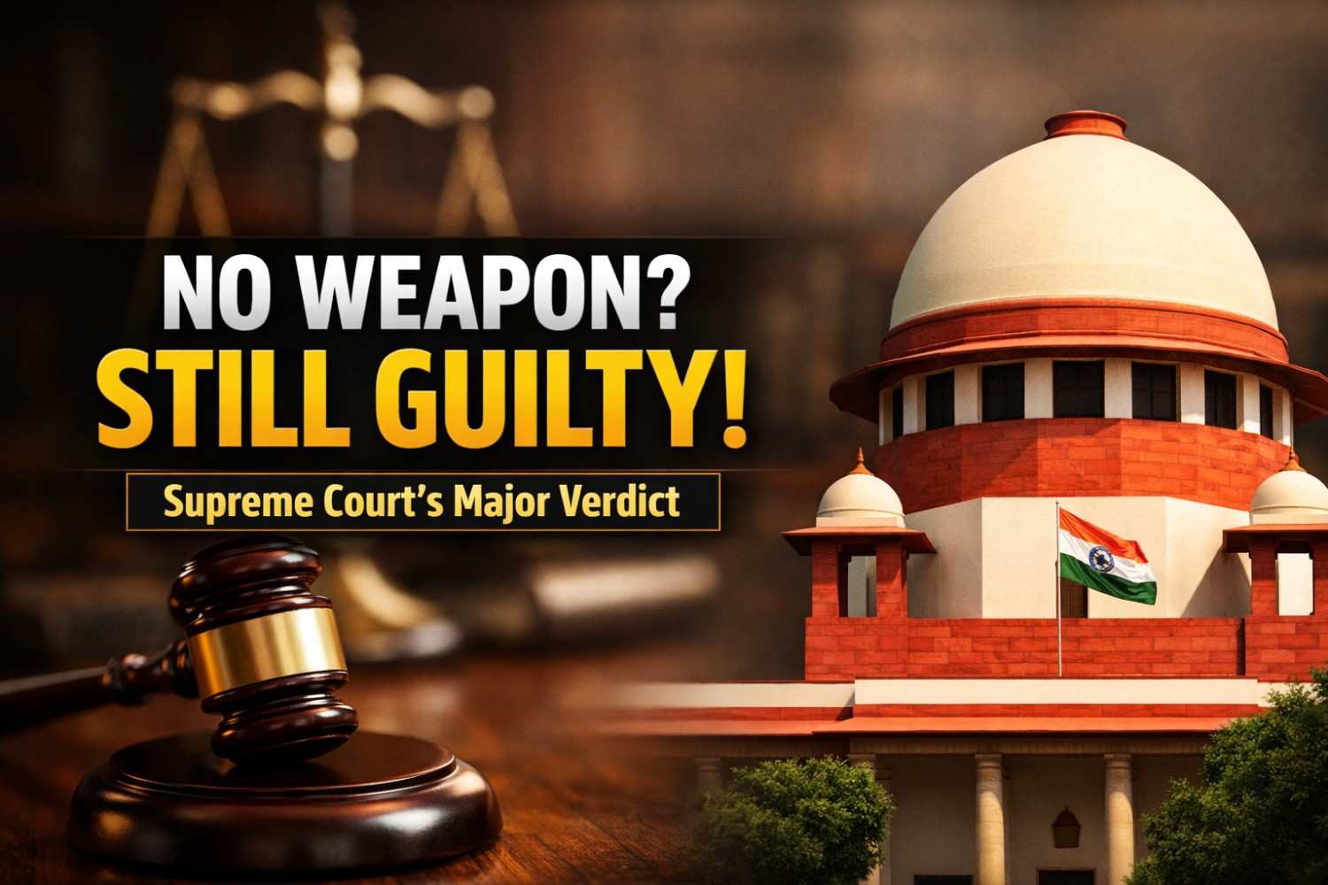 Non-Recovery of Murder Weapon Not Fatal to Prosecution’s Case if Credible Evidence Exists: Supreme Court