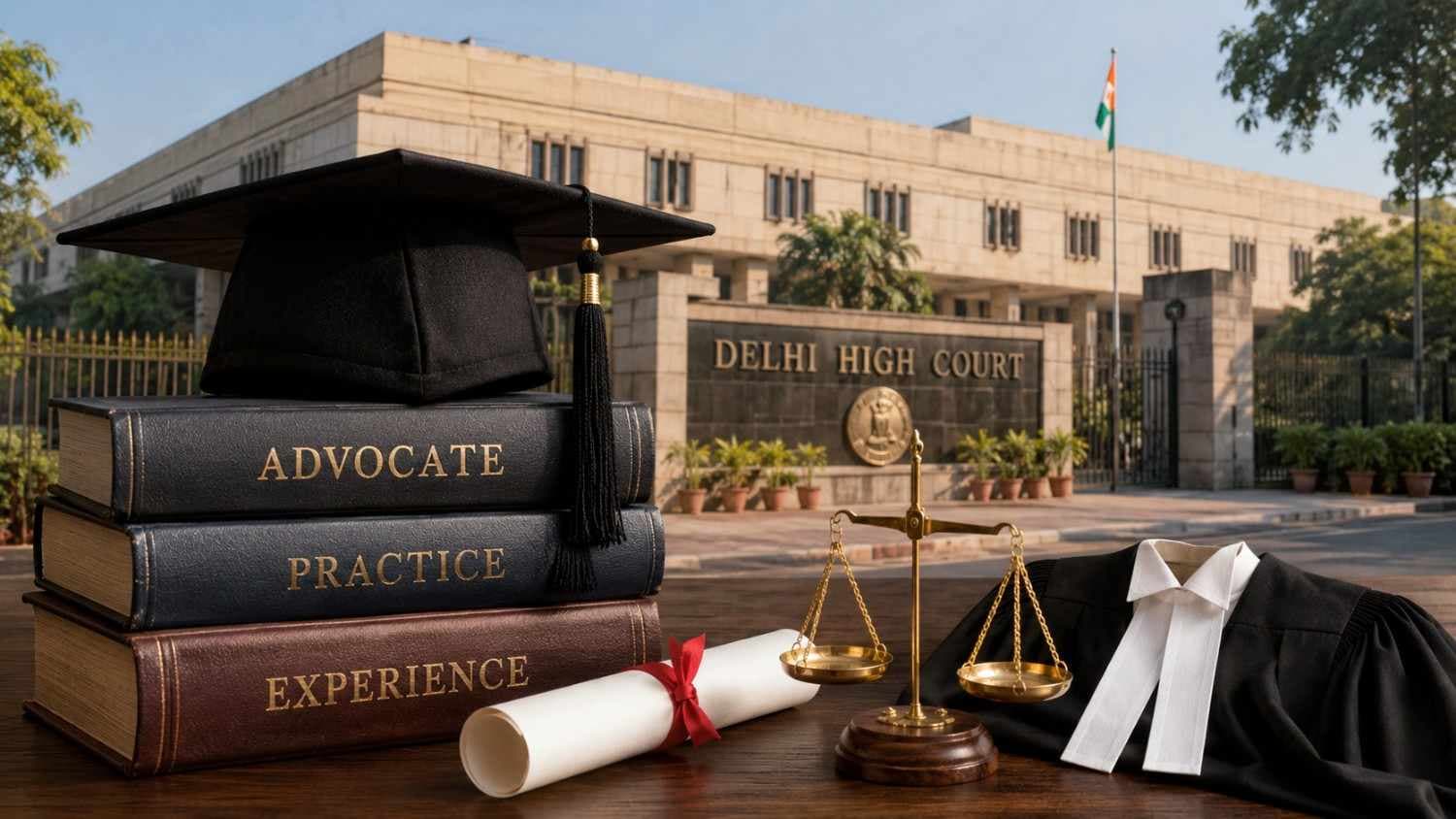 Delhi High Court Permits Law Court Permits Lawyer to Appear for Second Semester LLM Exam, Affirms Course Design Allows Continuation of Practice