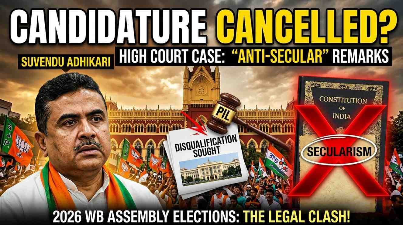 PIL in Calcutta HC Seeks to Cancel Suvendu Adhikaris 2026