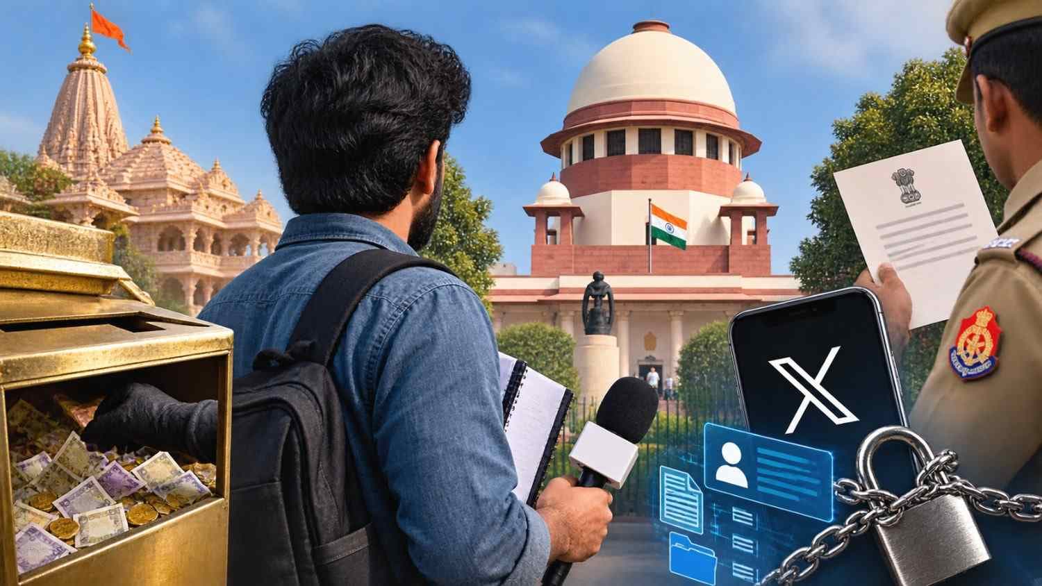 Journalist Seeks Supreme Court Intervention Against UP Police Notice Demanding X Account Data