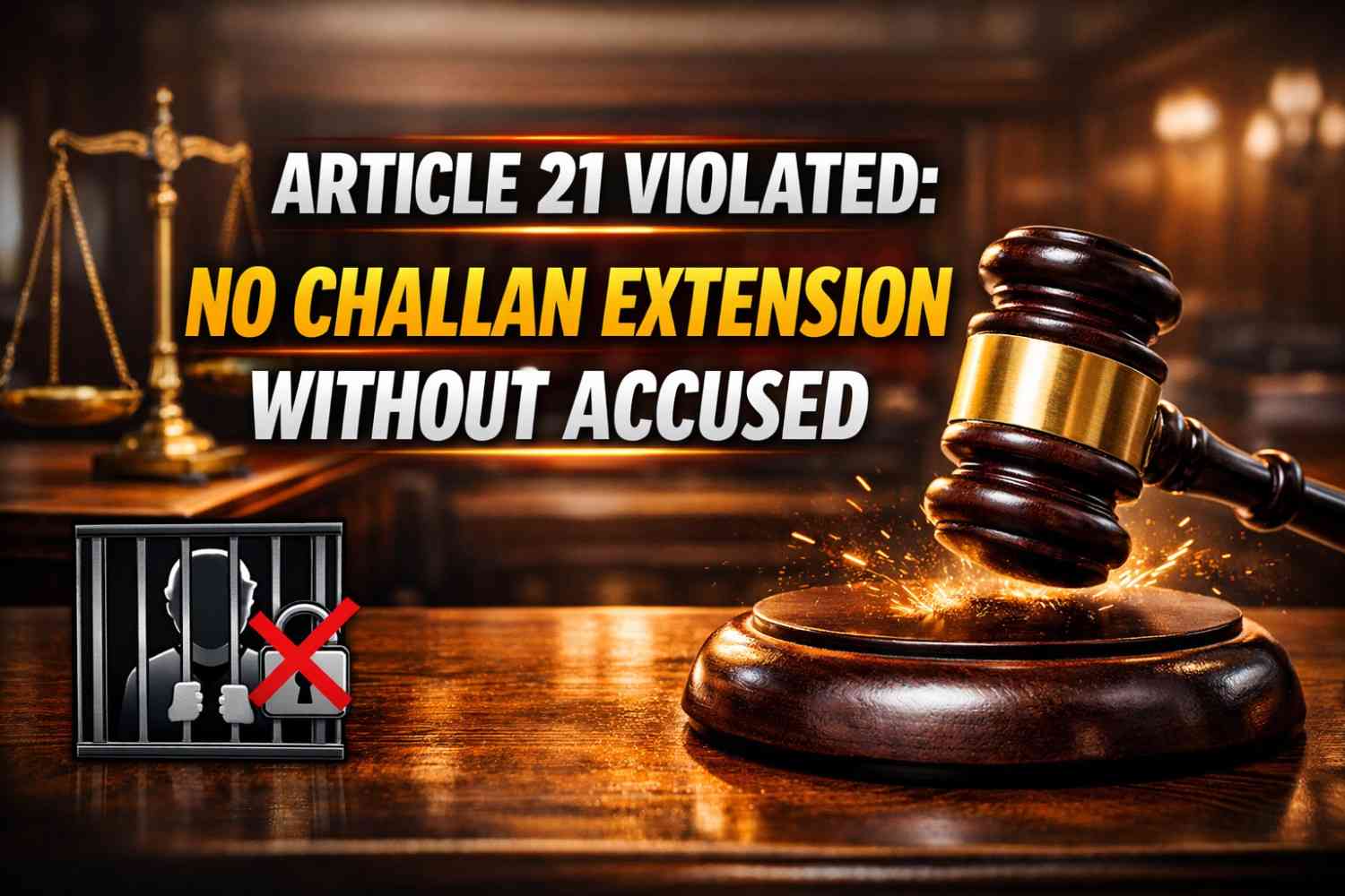 Granting Extension to File Challan in Absence of Accused Violates Article 21: Punjab & Haryana High Court
