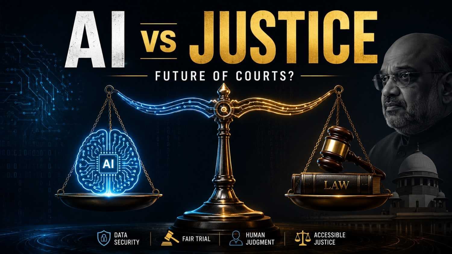 AI & Tech: The Next Frontier for Indian Judiciary? Amit Shah Warns of Future Challenges