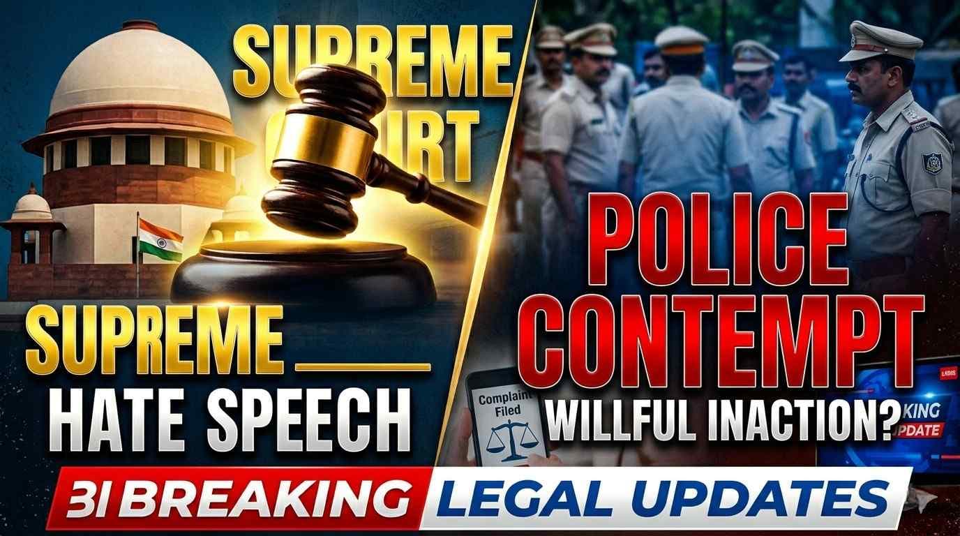 SC Hate Speech Ruling: No Contempt if Complaint Not Made to Police