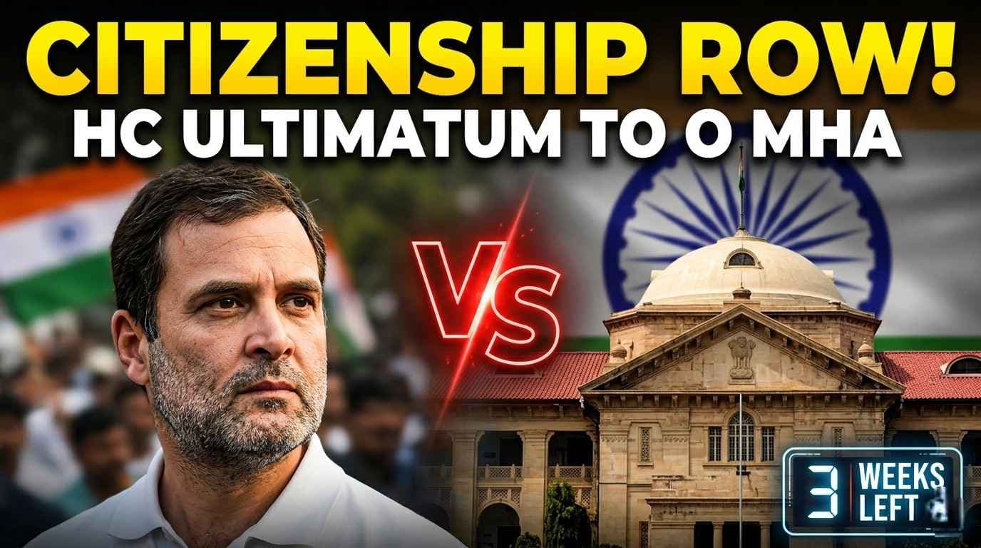 Allahabad HC Seeks MHA Report on Rahul Gandhi Citizenship Row