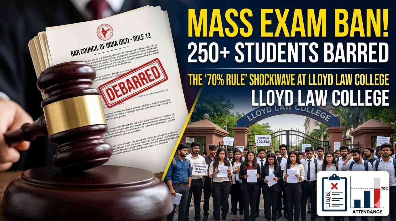 "Blood on Their Hands? Student Dies by Suicide Due to Rigid Attendance, HC Gives Lifeline, Greedy Law College Ignores It, Dooms 250 Young Lives"