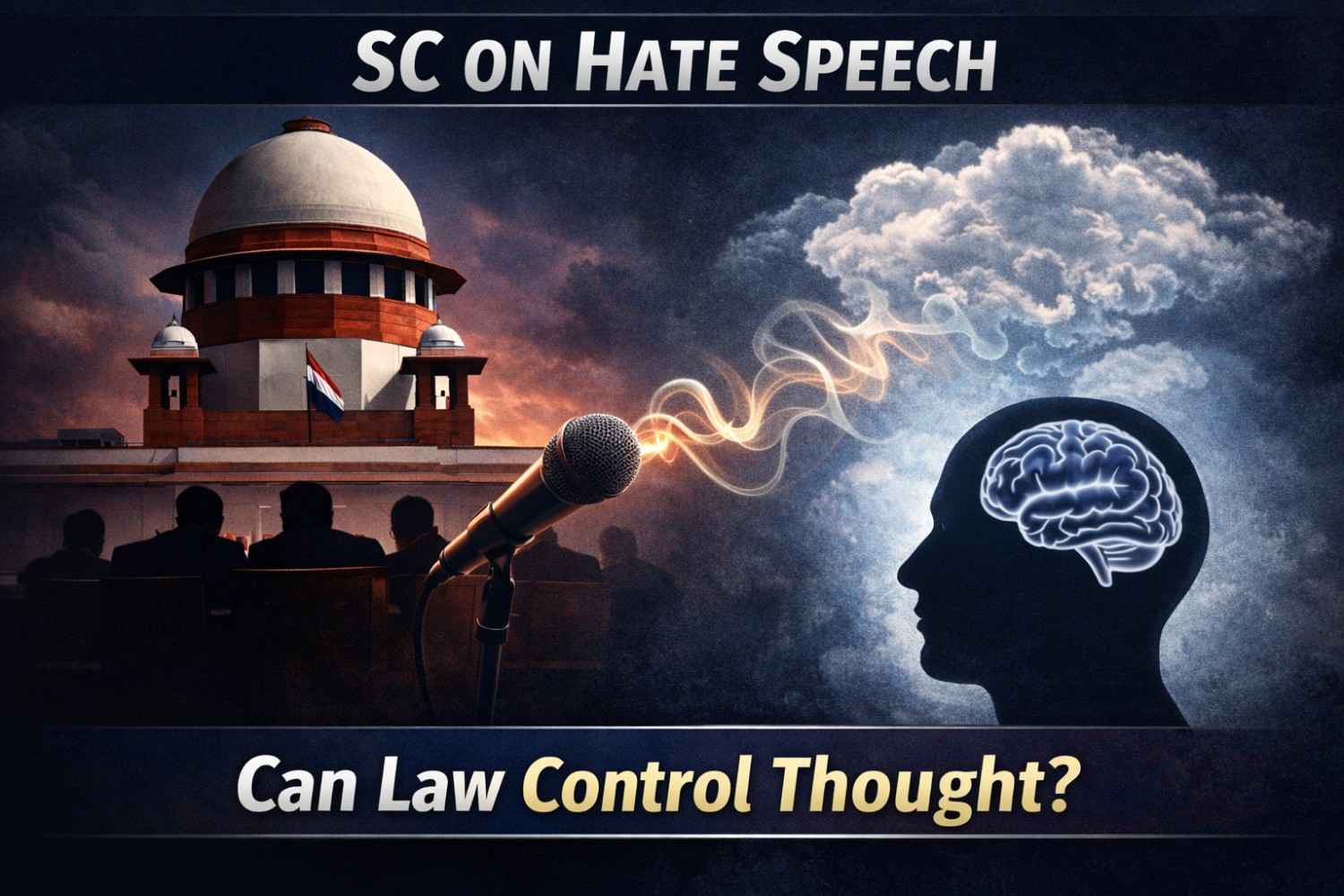 SC Questions Fresh Hate-Speech Guidelines: “Origin of Speech Is Thought — How Do You Control It?