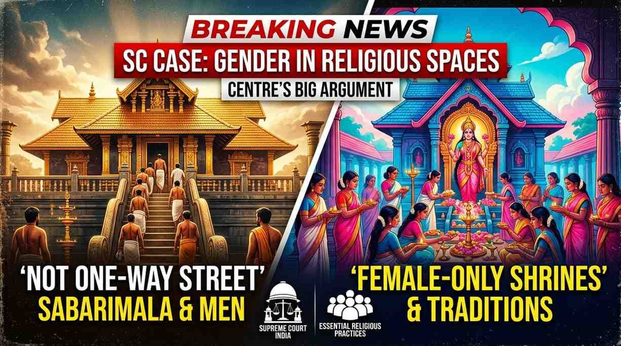 Sabarimala Case: Centre Cites Women-Only Temples to Defend Tradition