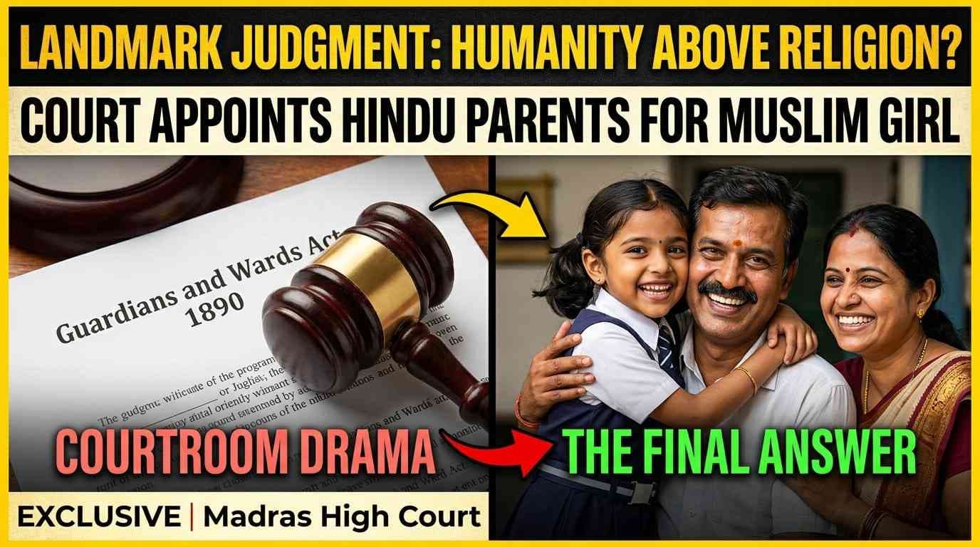 Welfare Over Religion: Madras High Court Appoints Hindu Couple as Guardians of Muslim Child