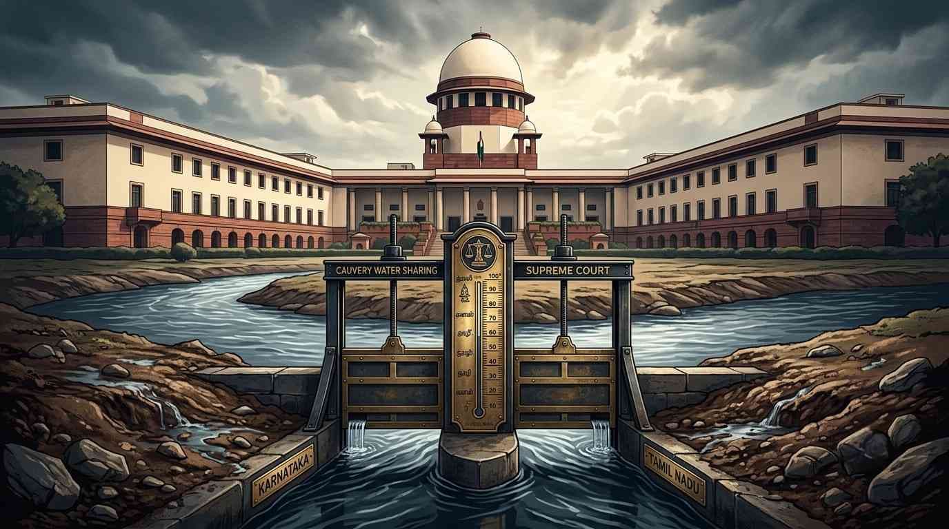 Cauvery Water Dispute: Supreme Court to Hear Tamil Nadu’s Plea on August 31