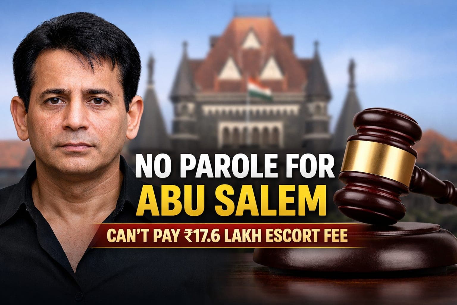 Bombay High Court Denies Emergency Parole to Abu Salem: The Dispute Over ₹17.6 Lakh Police Escort Charges Explained