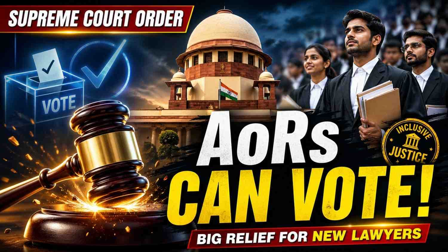 SC Allows Newly Qualified AoRs to Vote in SCAORA Elections