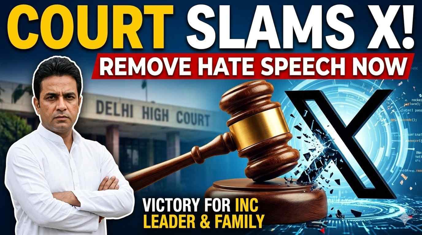 Delhi HC Orders Deletion of Communal Posts Against INC Leader