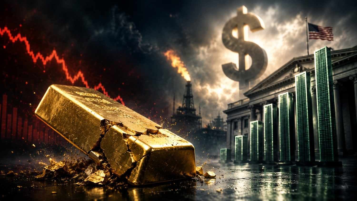 Gold Sinks Below $4,520 as 30-Year Treasury Yields Surge Past 5%