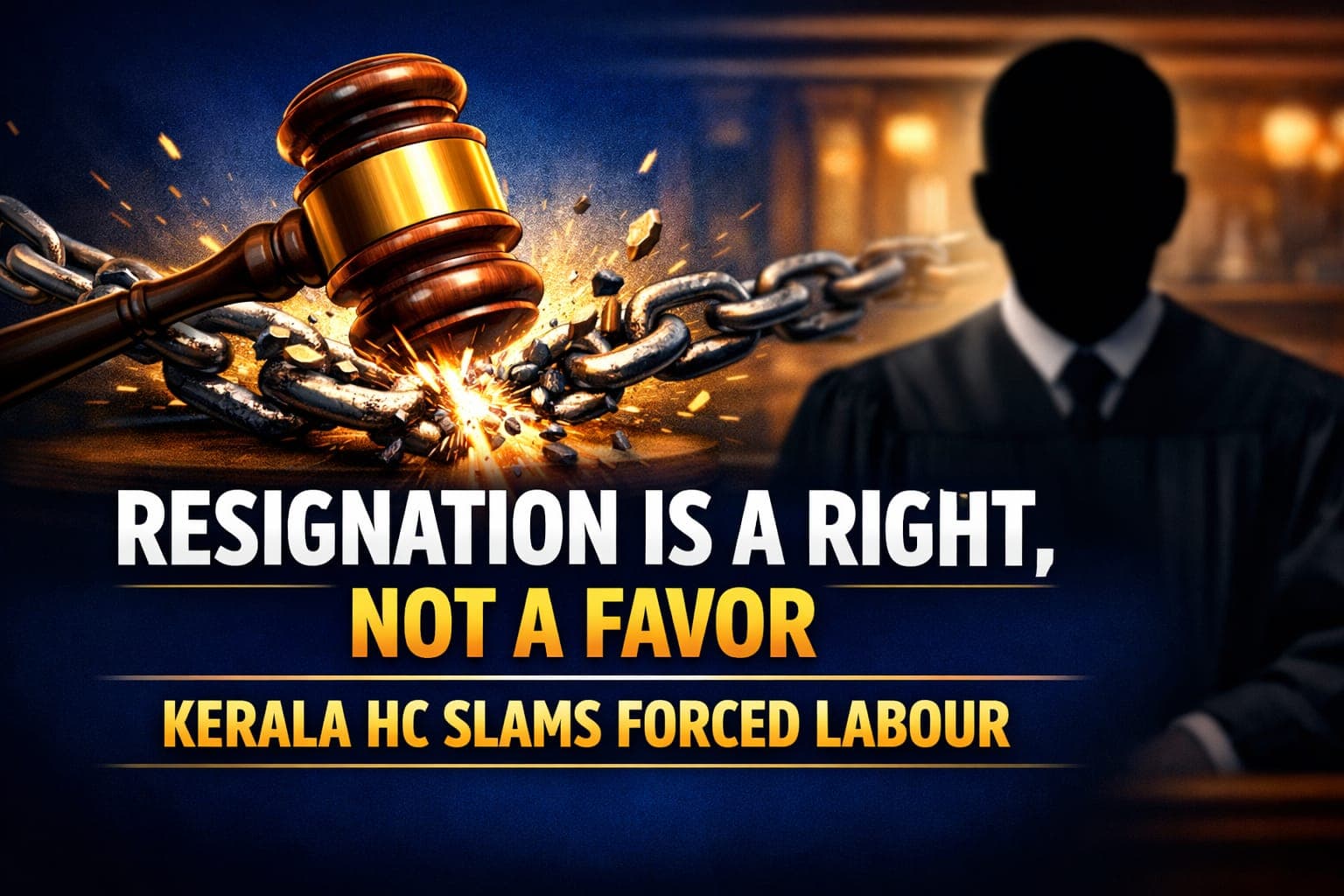 Resignation Cannot Be Refused Due to Financial Crisis: Kerala High Court Rules Such Forced Work is 'Bonded Labour'