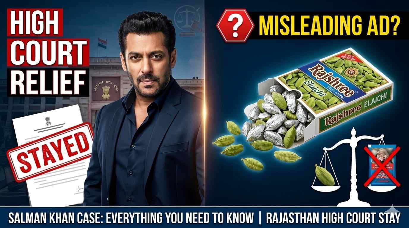 Rajasthan HC Stays Consumer Court Case Against Salman Khan