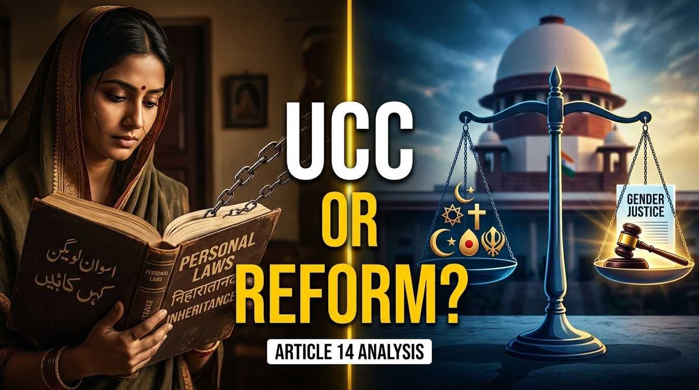 Reform Before Uniformity: Analyzing the UCC and Personal Law Debate
